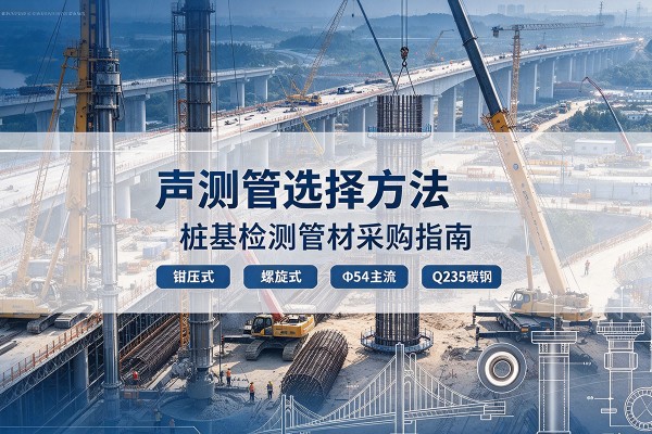 郊区声测管选型标准